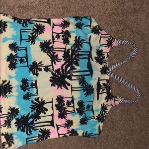 A bathing suit(tankini)